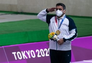 فروغی اولین مدال کاروان ایران را کسب کرد / تاریخ سازی تپانچه ایران در المپیک توکیو با رنگ طلایی